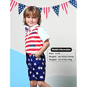 Aj design toddler suit gentleman outfit for boys 3pcs clothes set shirt vest shorts with bowtie  urban country home decor