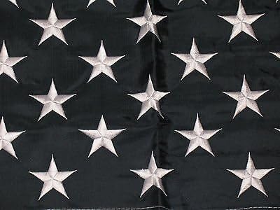 50 inch x 28 inchAmerican Flag Embroidered House Nylon Flag USA 28" x 50