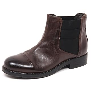 HUNDRED 100 E0448 Beatles Donna Brown Vintage Boot Shoe Woman - Les Beatles, Paul McCartney, John Lennon, RIngo Starr, George Harrison