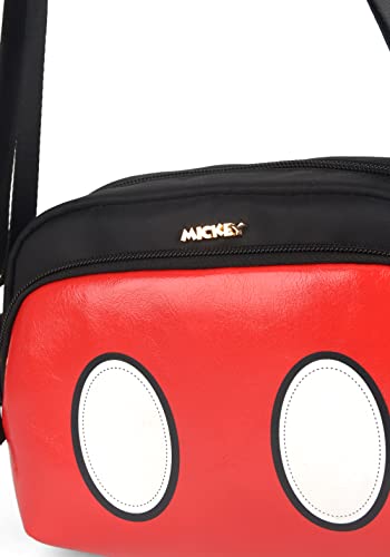 Bolsa Feminina Original Transversal Mickey Mouse BMK78546 - Luxcel