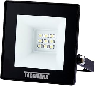 REFLETOR TR LED 10W SLIM 3000K PRETO