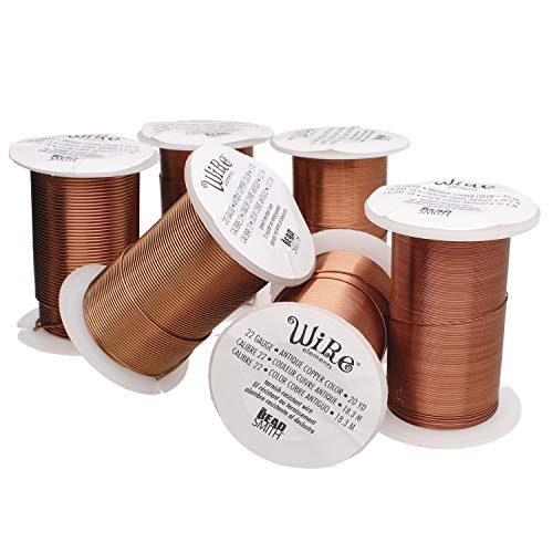 Fil de cuivre antique anti-ternissement pour filigrane et wire wrapping en loisirs créatifs