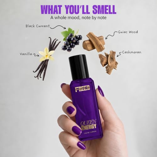 Image of Freed Queen Energy & Fine Like Wine Perfume for Women (20ml X 2) | Long Lasting Fragrance | Date Night Perfume |Gift for Women