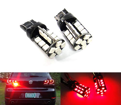 RZG 2 Lampadine A LED 582 W21W WY21W 580, 30 LED, Ambra, Per Luci Auto (Indicatori, Stop, DRL) - 2