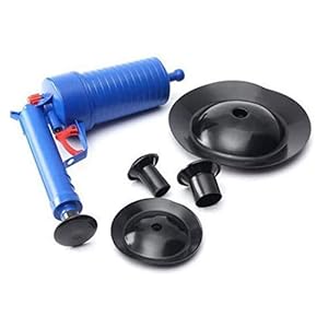 Power Toilet Plunger Set Afvoer Verstopping Remover Tool Snake Tub Drain Cleaner Opener Luchtafvoer Blaster Pistool Balg Plunger voor Wastafel Bad Toiletten Badkamer Douche Keuken Verstopte Pijp Bad