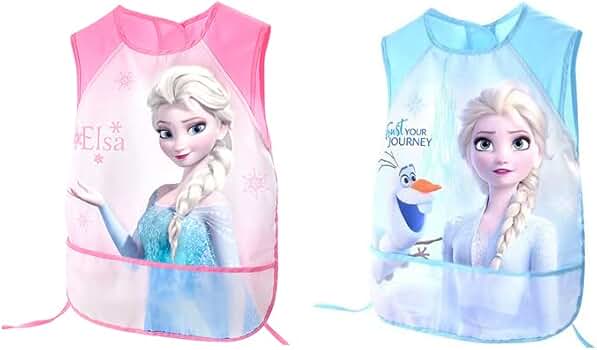 【新品】アナ雪 エプロン アナ エルサ 2点セット Amazon.co.jp: [mylight] Disney（ディズニー） アナと雪の女王2