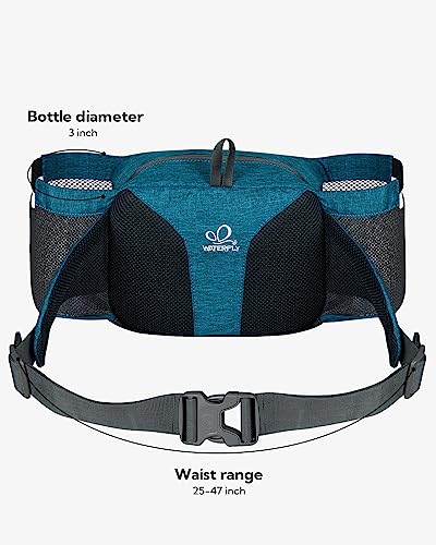 image for WATERFLY Fanny Pack Waist Bag: Waist Pack for Women Men with Two Water
