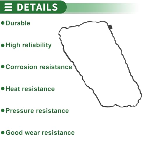 Image of Motoforti Car Oil Pan Gasket Car Transmission Oil Pan Gasket Engine Oil Pan Gasket Seal No.06K103649 for Audi A3 2015-2020 for Audi Q3 2019-2024 1 Pc