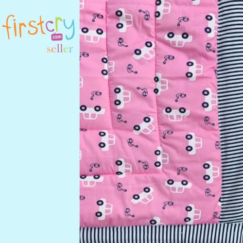 Image of Bedding Mattress for Cotton, Baby Sleeping Bed Set Godari Baby Cradle |Sleeping Mat |Multi Purpose Cushioned Bed |Baby Bed for 0 to 2 Years.