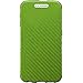 HR Wireless Frosted TPU Cover PU Leather Cover for Samsung Galaxy S6 Edge - Retail Packaging - Neon Green/Black