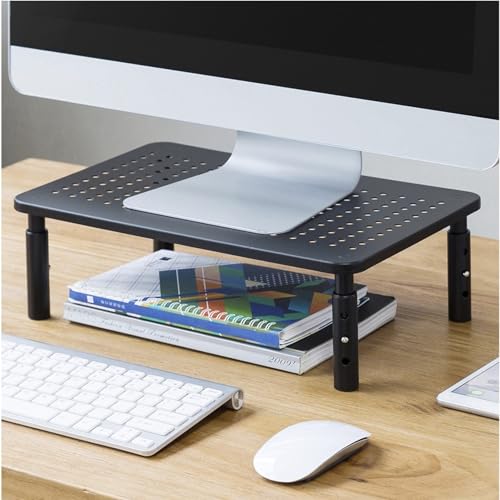 Base ajustable de escritorio Lorell para monitor miniatura 5