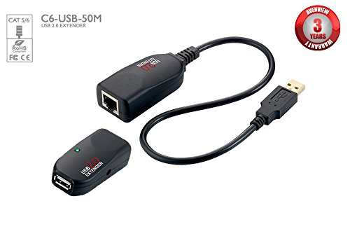 Avenview C6-USB-50M USB 2.0 Extender units