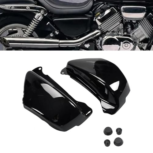 Cache latéral carénage moto VF750 contre vibrations et projections flanc