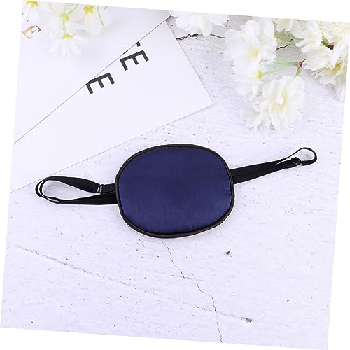 KALLORY 4 Pcs Tapa-olho Ajustável Tapa-olho De Seda Tapa-olhos De Estrabismo Tapa-olho Com Alça Tapa