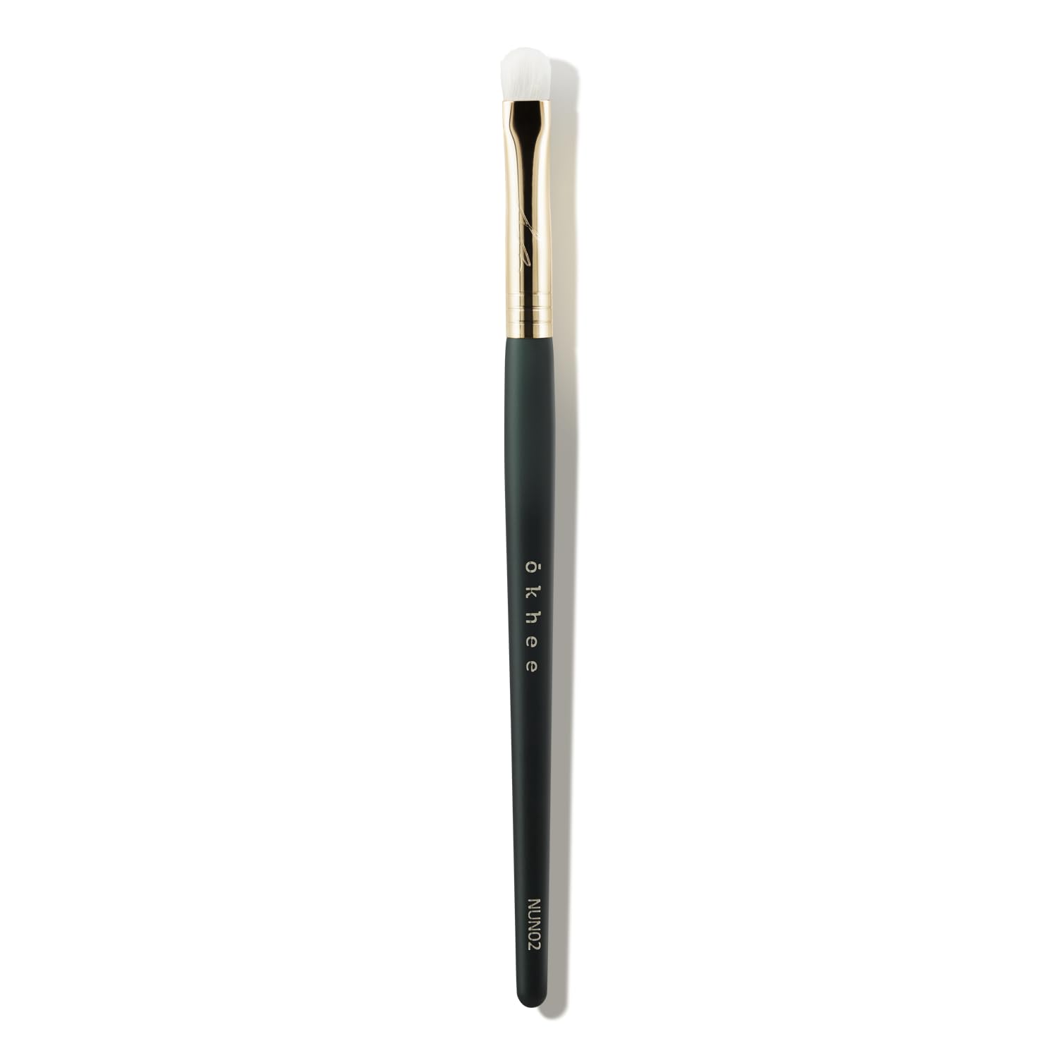 SOO ADOR okhee Point Eyeshadow Brush NUN02 – Professional Korean Eye Makeup Brush for Precise Detail Shadow, Strong Color Payoff, Under Eye & Point
