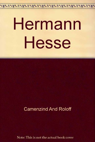 Hermann Hesse B001LIOVEG Book Cover