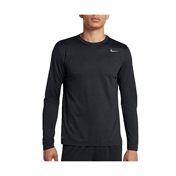 Nike Men's Dry Training Top Black/Matte Silver