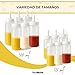 CHEFZOCO Salsera de plástico, Bote para salsas Imagen de CHEFZOCO Salsera de plástico, Bote para salsas