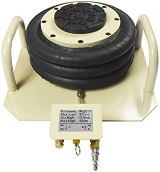 INTBUYING Triple Bag Air Jack 3 Ton6600lbsPneumatic Lift Car Repair Inflatable Bladder Jack-Short Handle