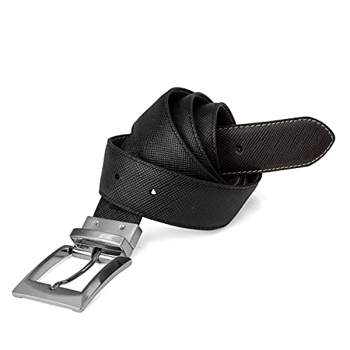 Image of Steve Madden Men's Reversible Men's Dress Casual Every Day Leather Belt