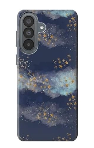 jjphonecase R3364 Gold Star Sky Case Cover for Samsung Galaxy A37