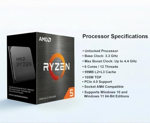 AMD Ryzen 5 5600X3D view 3