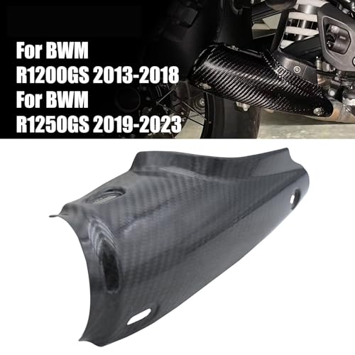 Protector de escape ultrarresistente de carbono para BMW R1200GS 2