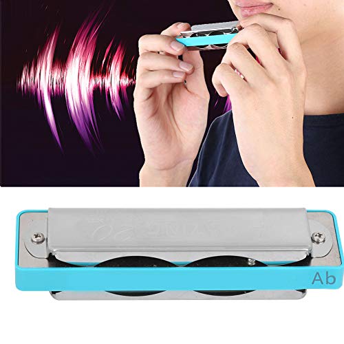 Harmonica pour la bouche avec 10 trous pour les débutants (bleu) - Les Beatles, Paul McCartney, John Lennon, RIngo Starr, George Harrison Harmonica pour la bouche avec 10 trous pour les débutants (bleu) – Image 8