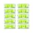 6Pcs/Set Small Bubble Level Frame Mural Hanging 10x10x29mm Mini Square Spirit Level Picture Hanging Levels Mark Measuring Instruments Layout Tools