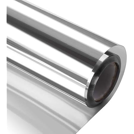 Buy Active Supreme Range 1 Metre X 10 Metre - Silver Reflective Window Film Solar Control Privacy Tint One Way Mirror Mirrored Glass