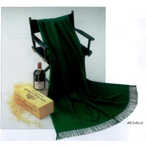 STEINBECK Koc Genua ze 100% lambswool, w 38 wspaniałych kolorach i 2 rozmiarach, drewno różane 95 x 130 cm