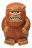 Ebros Gift Forest Mythical Creature Sasquatch Big Foot Cryptid Ape Ceramic Cookie Jar Kitchen Decor Figurine Accent