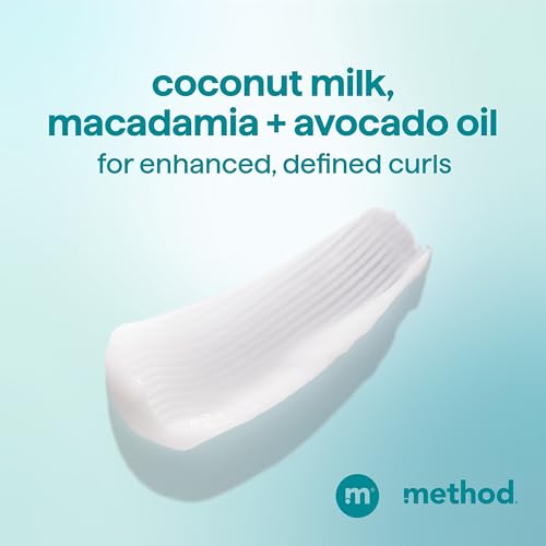 Image of Method Curl Defining Co-Wash, Coco Twist - Moisturizes & Detangles Hair - Sulfate Free, Paraben Free & Safe for Color Treated Hair - 13.5 oz
