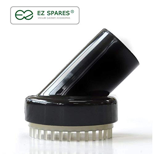 Ez Spares Replacement Pet Round Air Brush Central Vacuum Hose Attachment Dog Grooming Tool Universal 1 1/4 Inches (32Mm) Soft Pvc For Pets Cat Dog Animal's Hair Cleaning #TOP6