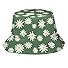 Unisex Daisy Flower Bucket Hat, Summer Beach Sun Hat Fisherman Hats for Women Men Teens, Packable Outdoor Cap
