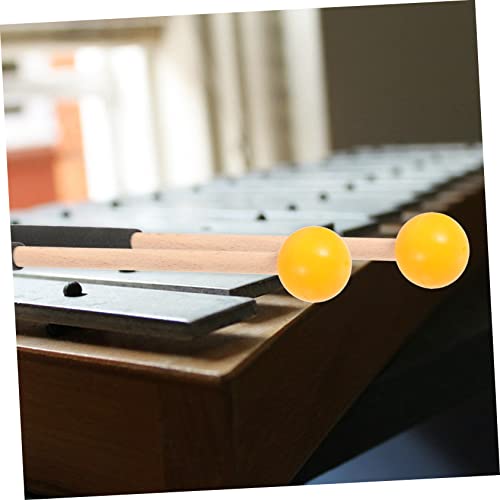 SUPVOX 1 De Baquetas Coxa De Frango Marimba Instrumento Marimba Marretas Bumbo Batedor De Pedal Bate