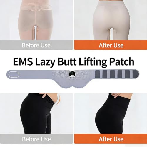 Electroestimulador muscular para glúteos y masajeador electrónico de 10 modos 5