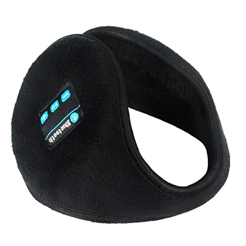 イヤーマフ bluetooth 耳あて 防寒 暖かい 冬 女性 男性 お出かけ 通勤 通学 アウトドア （黒）