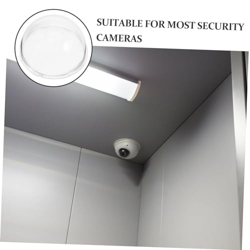 Cubierta de cámara de seguridad acrílica de 3.1 pulgadas transparente contra lluvia 7