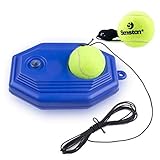 Senston Tennis Training Ball Tennis Trainer Rebound Ball Tennis Trainer Equipment Trainer Base + 2 Training Ball