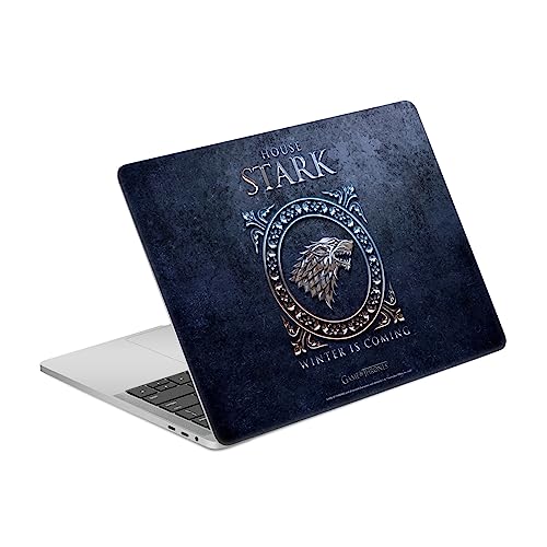 Protéger Coque MacBook Pro 13.3 A1708 Anti Rayures Skin Vinyle Stark Game of Thrones