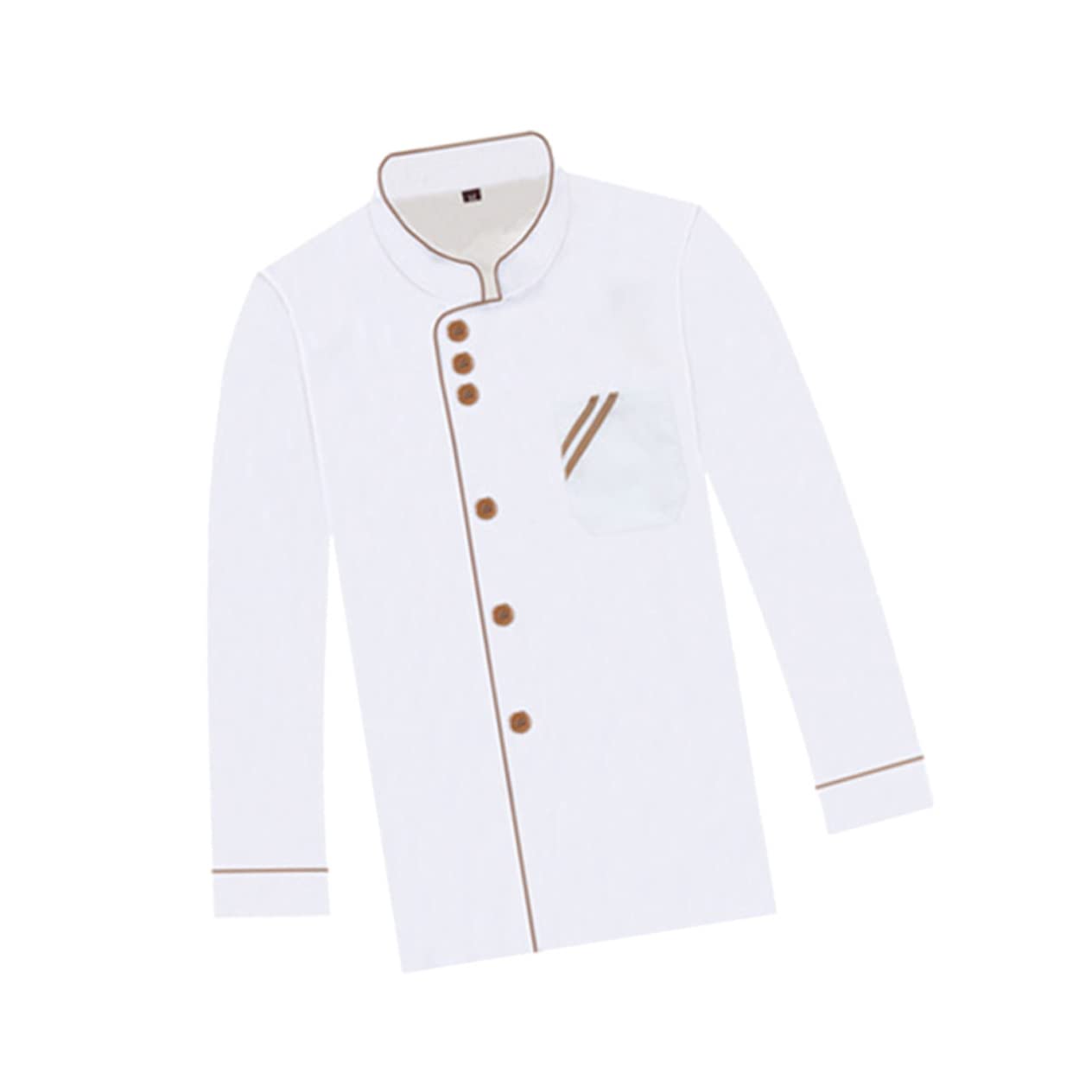 SHERCHPRY 2pcs Bianco Abbigliamento Formale Uomo Classico