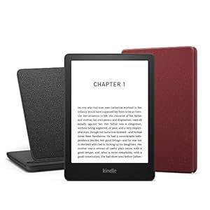 Kindle Paperwhite Signature Edition Essentials Bundle including Kindle Paperwhite Signature Edition – Wifi, Without Ads…