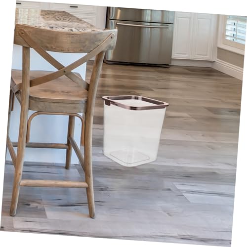 Caneca de Basura Transparente Sosoport para Baño miniatura 6