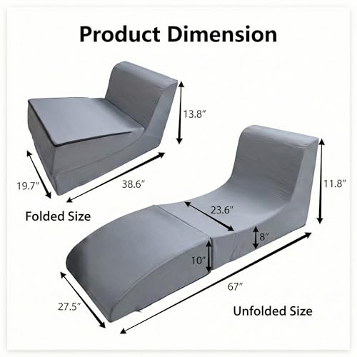 ARTETHYS Outdoor Bean Bag Chair Waterproof Patio Chaise Lounge for Outside by ARTETHYS - Used condition - Image 2