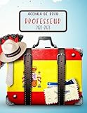  Agenda de bord 2022/2023 professeur: Planificateur pour professeur d\'Espagnol  format (A4) pratique pour les enseignants