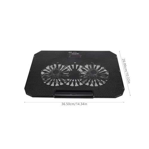 Base refrigerante portátil para laptop OKUMEYR negra miniatura 2
