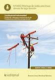 Montaje de redes eléctricas aéreas de baja tensión. ELEE0109 - Montaje y mantenimiento de instalaciones eléctricas de Baja Tensión