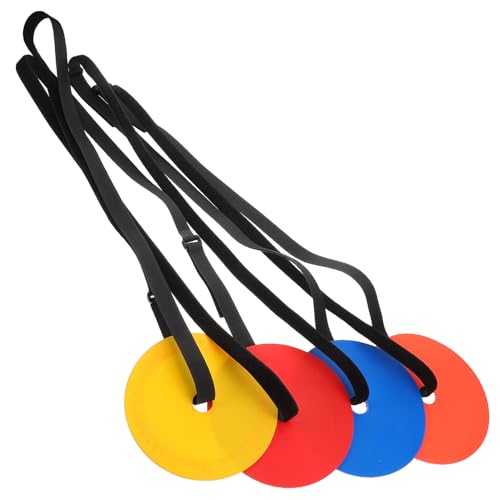Sosoport 4pcs Soccer Target Practice Set Durable TPE Material for Boys and Girls Youth Adult Training Sessions