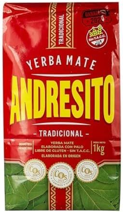 Andresito Tradicional 1000g | Yerba Mate from Argentina | Loose tea with stems